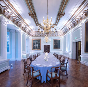 One of the impressive spaces at London wedding venue carlton house terrace